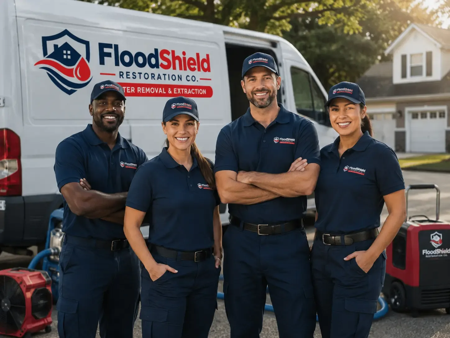 Flood Damage Restoration company in Island Park, NY